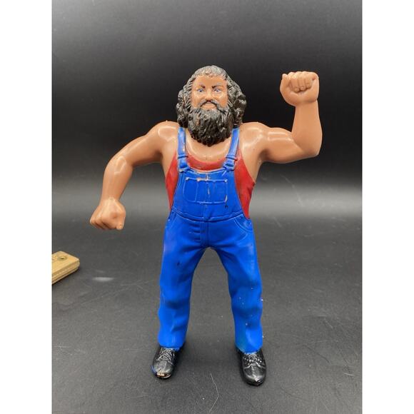 HILLBILLY JIM FIGURE WWE LJN WWF WRESTLING SUPERSTARS SERIES - Picture 1 of 10